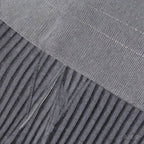 Grey | Seamless Short-Sleeve Yoga Set for Women – detail close-up