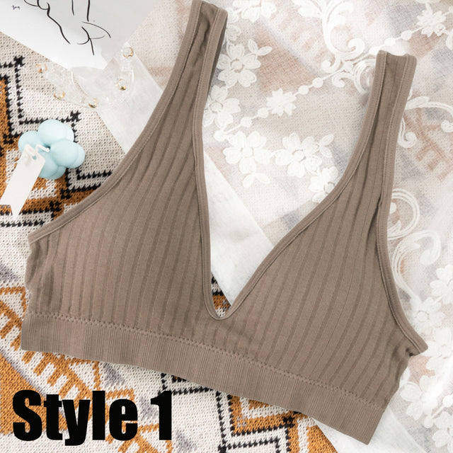 Padded Brown Bra