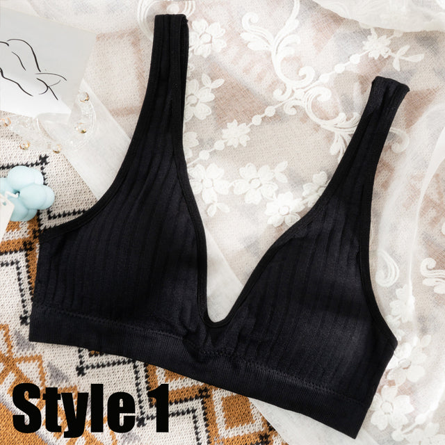 Padded Black Bra