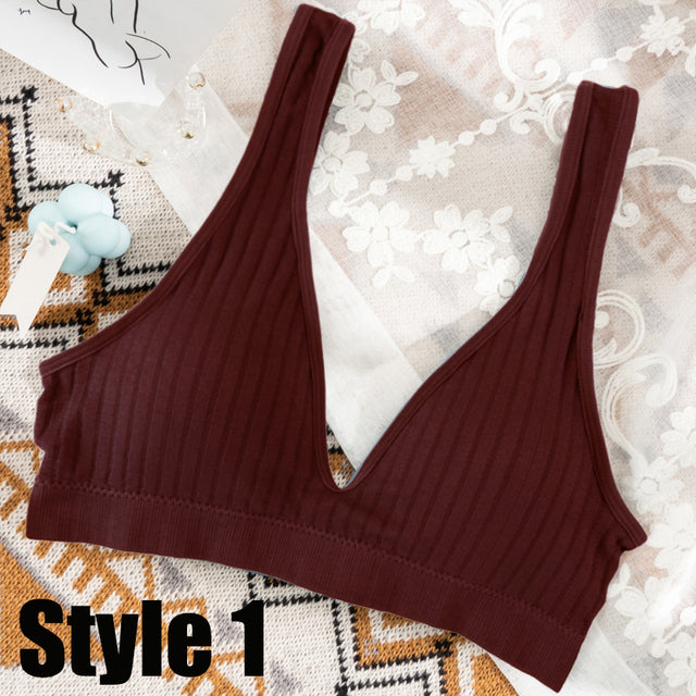 Padded Red Bra