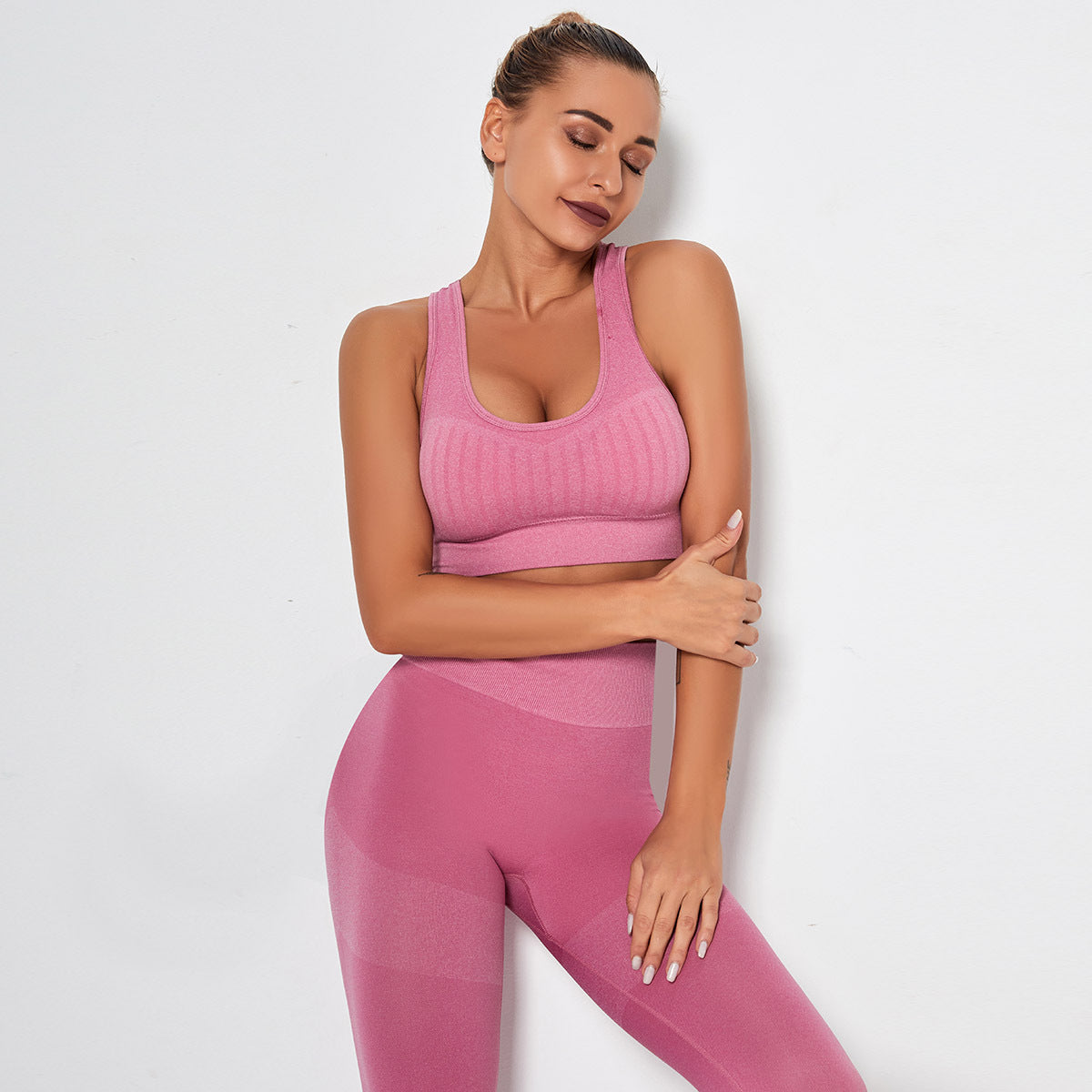 9183 Bra Light Bean Paste Red
