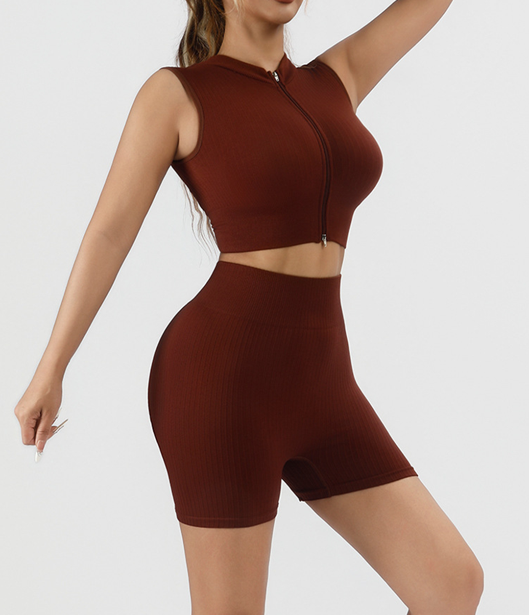 Two-Piece Shorts Workout Set