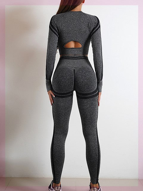 Dark Gray Suit Long